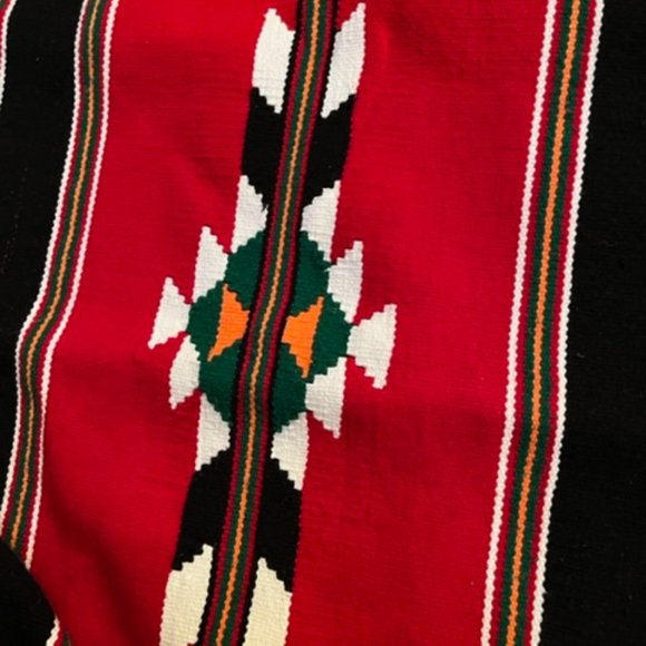 Large Tribal Motif Pillow/Cushion case Vintage - Picture 2 of 3